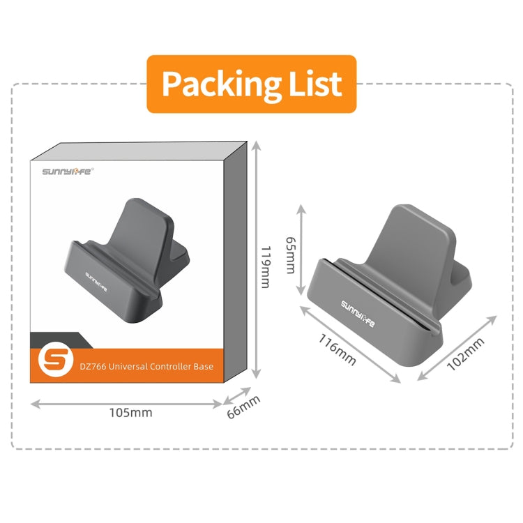 Sunnylife DZ766 Drone Remote Control Display Base Stand (Grey) by Sunnylife