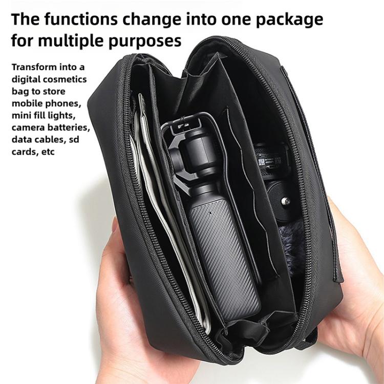 For DJI OSMO Pocket 3 Portable Carrying Case Body Storage Bag with Strap (Black) - Case & Bags by buy2fix | Online Shopping UK | buy2fix