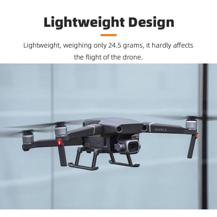 For DJI Mavic 2 BRDRC Sled Folding Heightened Landing Gear Training Rack (Grey) - Holder Series by BRDRC | Online Shopping UK | buy2fix