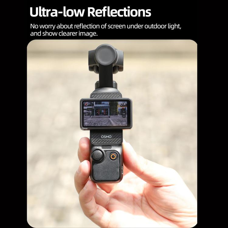 For DJI Osmo Pocket 3 Sunnylife Screen Protector AR Anti-reflection Tempered Glass Film with Film Locator - Protective Film & Stickers by Sunnylife | Online Shopping UK | buy2fix