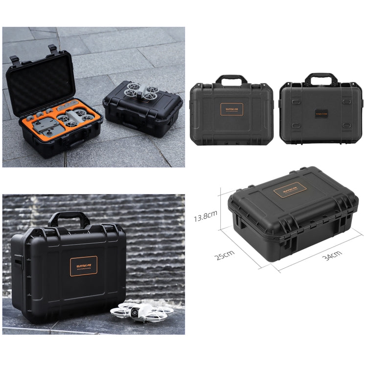 For DJI Neo Sunnylife Safety Carrying Case Waterproof Shock-proof Hard Travel Case (Black) by Sunnylife