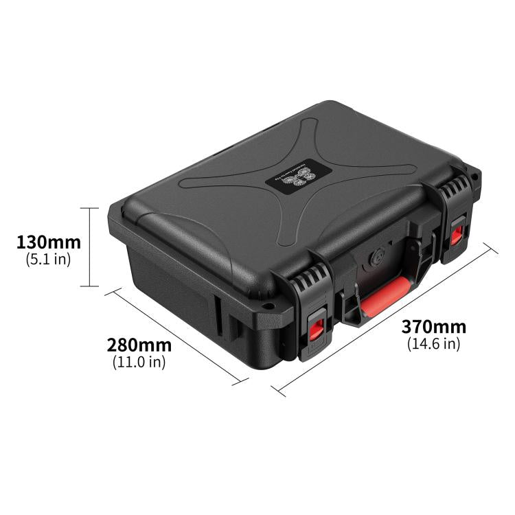For DJI Flip STARTRC Waterproof ABS Suitcase Storage Box (Black) - Backpacks & Bags by STARTRC | Online Shopping UK | buy2fix