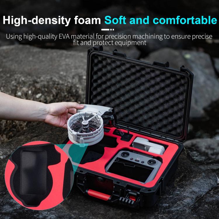 For DJI Flip STARTRC Waterproof ABS Suitcase Storage Box (Black) - Backpacks & Bags by STARTRC | Online Shopping UK | buy2fix