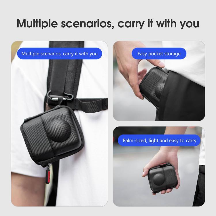 For DJI Osmo 360 STARTRC Mini Portable Lightweight Storage Bag (Black) - Case & Bags by STARTRC | Online Shopping UK | buy2fix