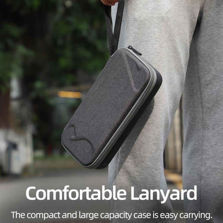 For DJI Osmo 360 Sunnylife Standard Travel Hard Storage Box Expansion Handbag (Grey) - Case & Bags by Sunnylife | Online Shopping UK | buy2fix