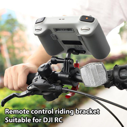 For DJI RC2 Sunnylife Remote Control Shooting Camera Bicycle Clip Mount (Black) - Holder Series by Sunnylife | Online Shopping UK | buy2fix