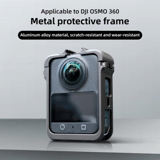 For DJI Osmo 360 Aluminum Alloy Protective Cage Expansion Frame (Grey) - Protection Frame by buy2fix | Online Shopping UK | buy2fix