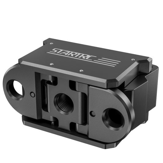 For DJI Pocket 3 STARTRC Quick Mount Adapter Extension Bracket (Black) by STARTRC