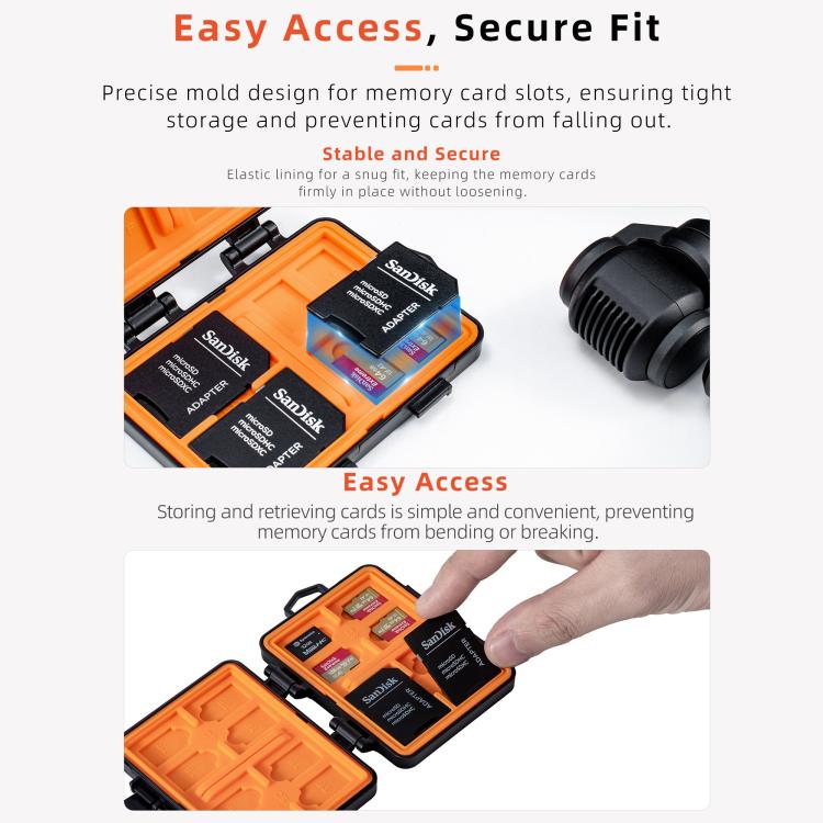 STARTRC V1 Flash Card Box SD / TF Memory Card Storage Case For DJI (Black) - Other by STARTRC | Online Shopping UK | buy2fix