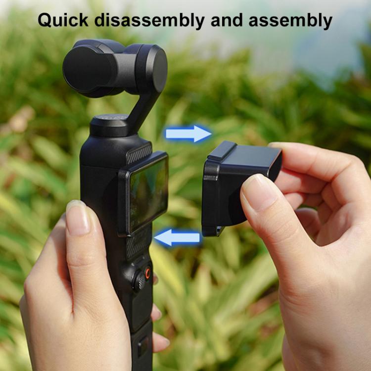 For DJI Osmo Pocket 3 BRDRC Sunshade Hood Screen Shade (Black) - Other Accessories by BRDRC | Online Shopping UK | buy2fix