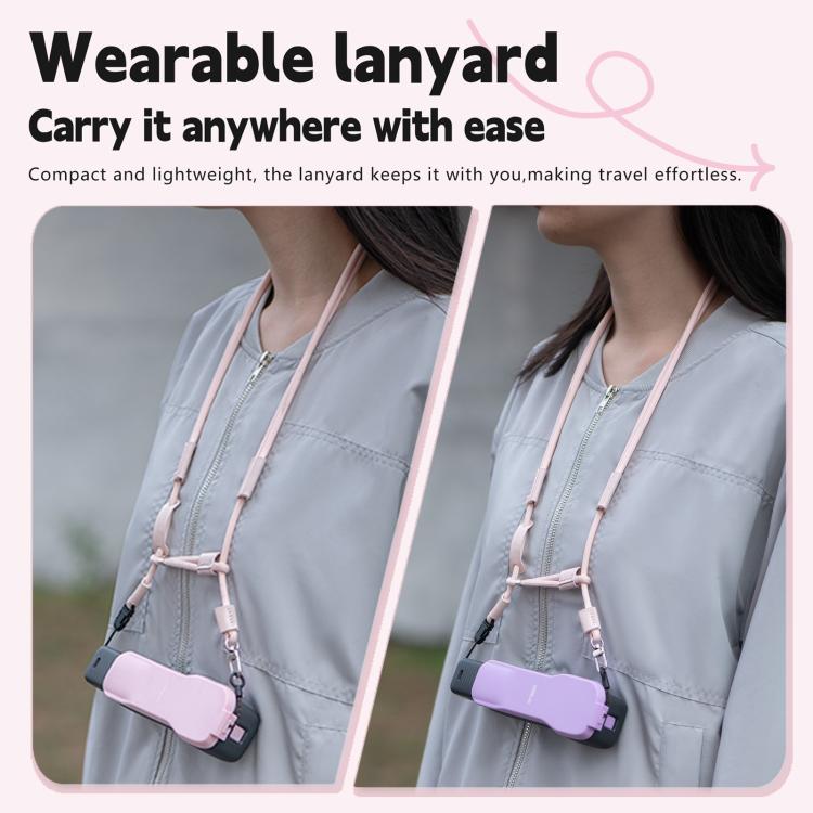 For DJI Osmo Pocket 3 STARTRC Storage Box Protective Case with Lanyard (Purple) - Case & Bags by STARTRC | Online Shopping UK | buy2fix