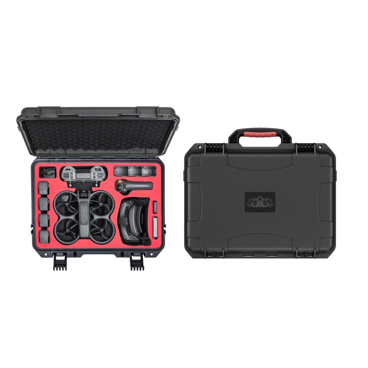 For DJI Avata 2 STARTRC M2 ABS Waterproof Shockproof Suitcase Storage Box (Black) by STARTRC