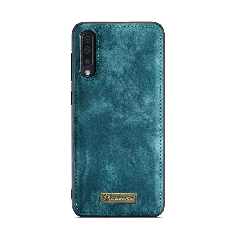 CaseMe-008 For Samaung Galaxy A30S/A50S/A50 Detachable Multifunctional Flip Leather Case (Blue) - Galaxy Phone Cases by CaseMe | Online Shopping UK | buy2fix