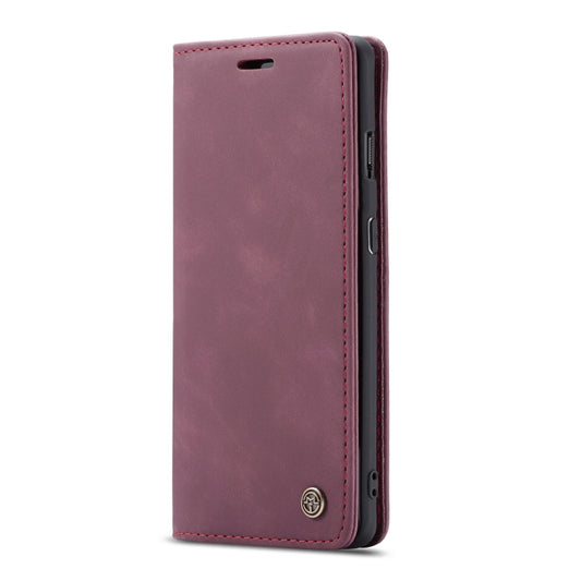 CaseMe-013 Multifunctional Horizontal Flip Leather Case with Card Slot & Holder for Oneplus 7(Wine Red) - OnePlus Cases by CaseMe | Online Shopping UK | buy2fix