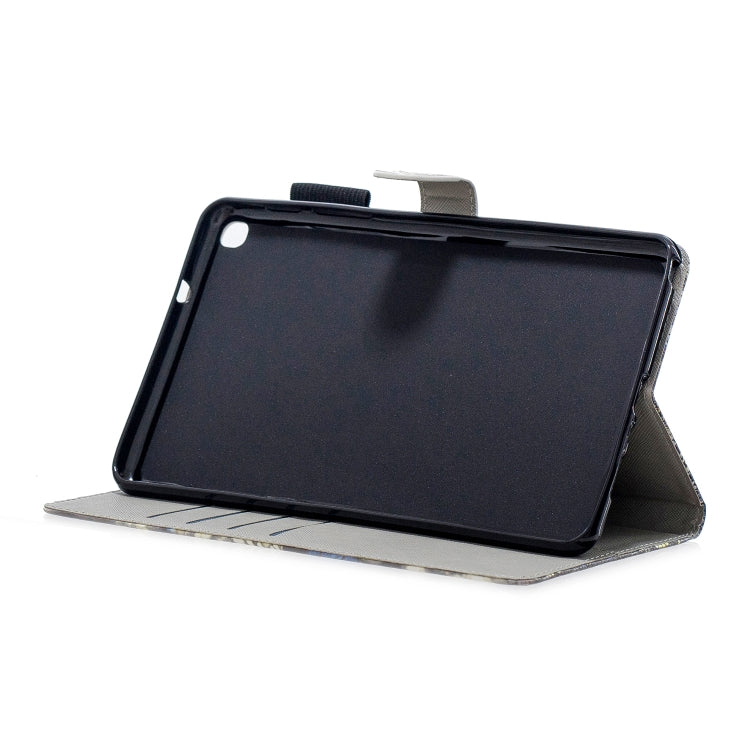 3D Horizontal Flip Leather Case with Holder & Card Slots For Galaxy Tab A 8 (2019)(Blue Butterfly) - Tab A 8.0 & S Pen (2019) P200/P205 by buy2fix | Online Shopping UK | buy2fix