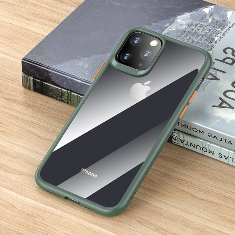 For iPhone 11 ROCK Guard Pro Series Shockproof TPU + PC Protective Case (Green) - iPhone 11 Cases by ROCK | Online Shopping UK | buy2fix