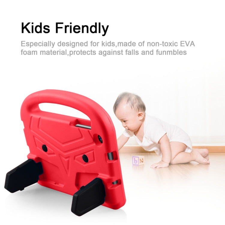 Shockproof EVA Bumper Case with Handle & Holder for Galaxy Tab A 8 (2019) P200 / P205(Red) by buy2fix