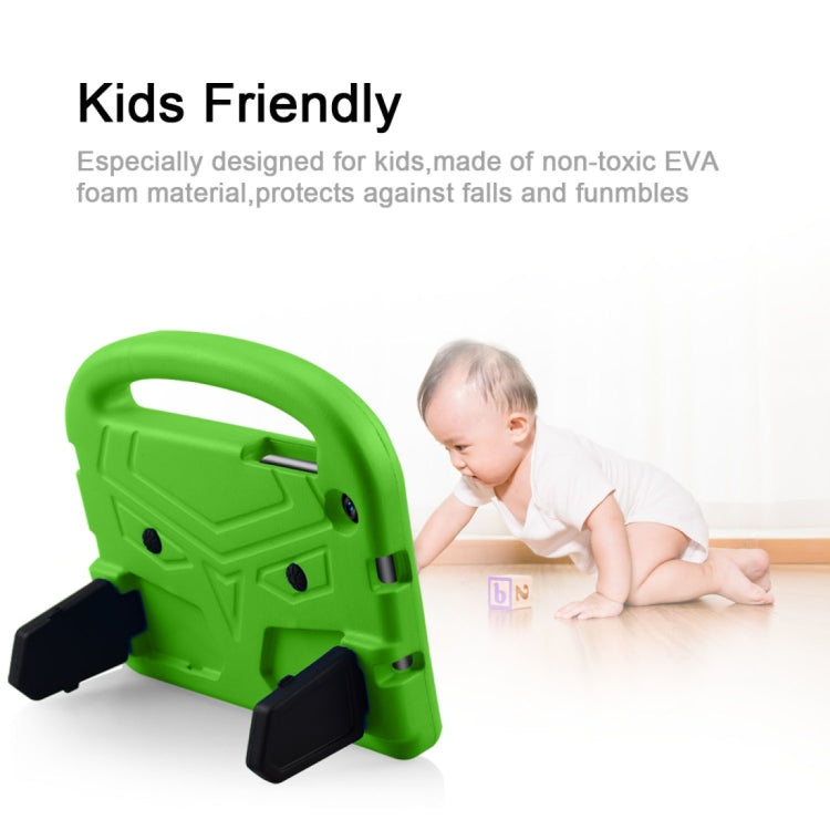 Shockproof EVA Bumper Case with Handle & Holder for Galaxy Tab A 8 (2019) P200 / P205(Green) by buy2fix