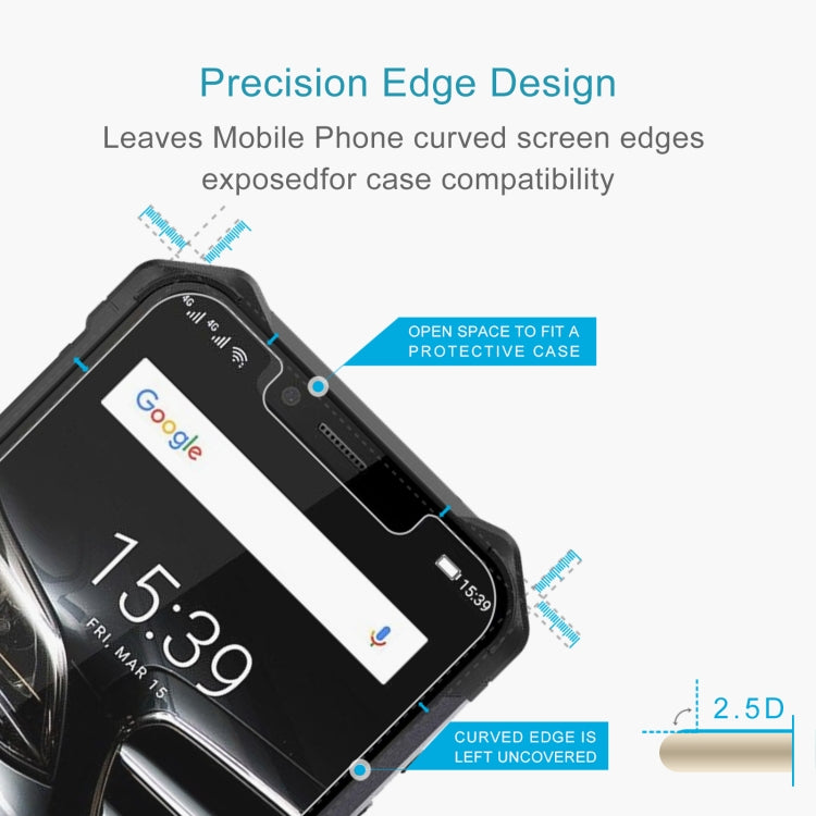 For Ulefone Armor 6E 50 PCS 0.26mm 9H 2.5D Tempered Glass Film - Others by buy2fix | Online Shopping UK | buy2fix