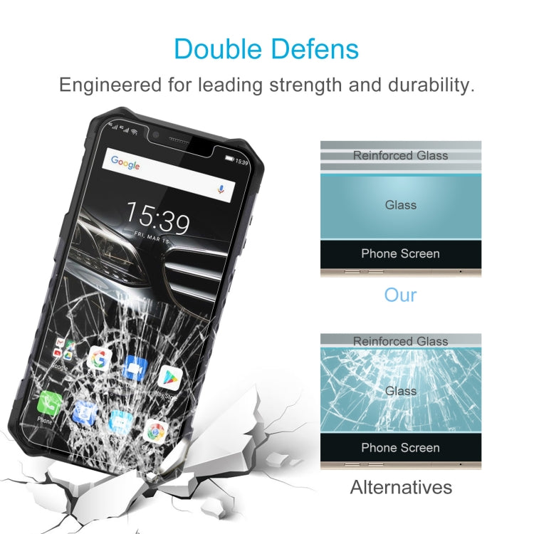 For Ulefone Armor 6E 50 PCS 0.26mm 9H 2.5D Tempered Glass Film - Others by buy2fix | Online Shopping UK | buy2fix