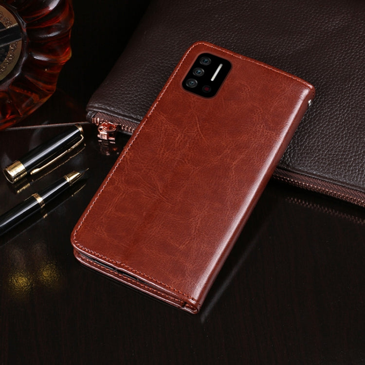 For UMIDIGI A7S idewei Crazy Horse Texture Horizontal Flip Leather Case with Holder & Card Slots & Wallet(Sky Blue) - More Brand by idewei | Online Shopping UK | buy2fix