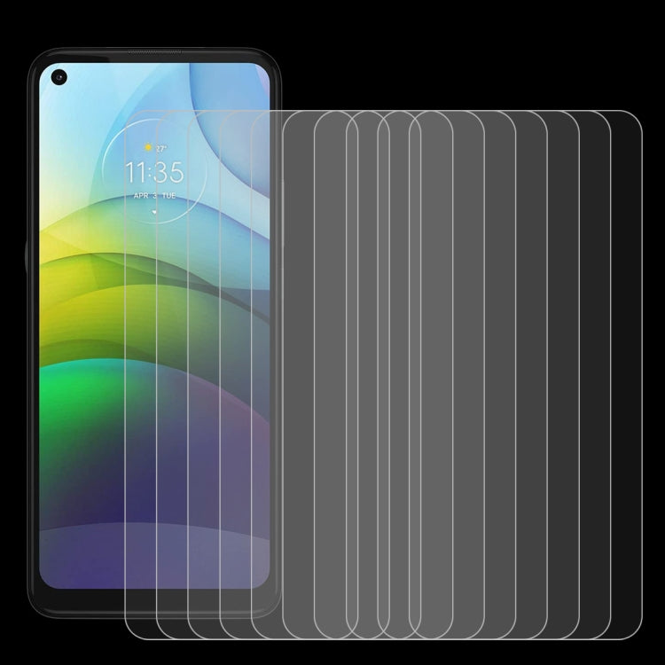 For Motorola Moto G9 Power 10 PCS 0.26mm 9H 2.5D Tempered Glass Film by buy2fix