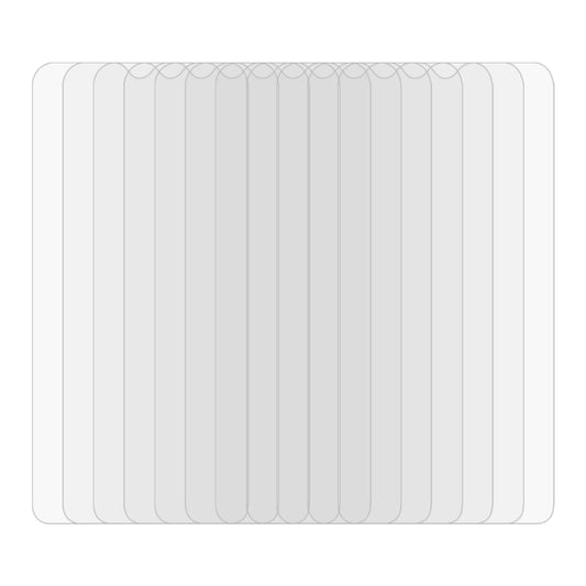 For Samsung Galaxy A30s 10 PCS 0.26mm 9H 2.5D Tempered Glass Film by buy2fix