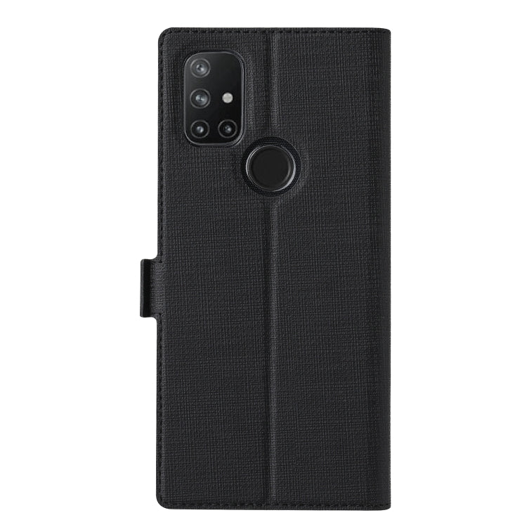 For OnePlus Nord N10 5G ViLi K Series Shockproof TPU + PU Leather Magnetic Buckle Horizontal Flip Case with Card Slots & Wallet & Holder(Black) - OnePlus Cases by ViLi | Online Shopping UK | buy2fix