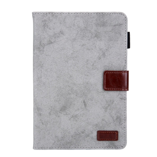 For iPad Mini 1 / 2 / 3 / 4 Business Style Horizontal Flip Leather Case, with Holder & Card Slot & Photo Frame & Sleep / Wake-up Function(Grey) - iPad Mini 4 & 3 & 2 & 1 Cases by buy2fix | Online Shopping UK | buy2fix