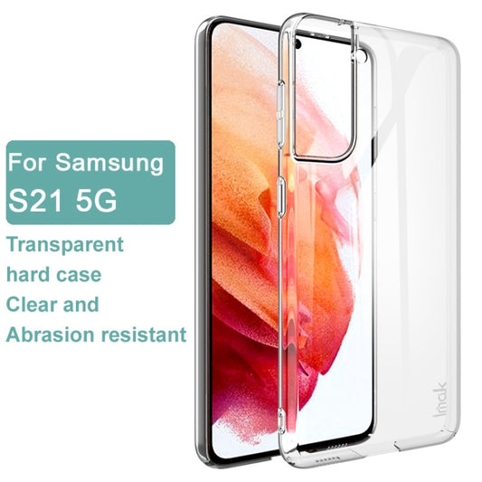 For Samsung Galaxy S21 5G IMAK Wing II Wear-resisting Crystal Protective Case by imak