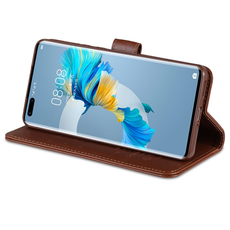 For Huawei Mate 40 AZNS Sheepskin Texture Horizontal Flip Leather Case with Holder & Card Slots & Wallet(Black) - Huawei Cases by AZNS | Online Shopping UK | buy2fix