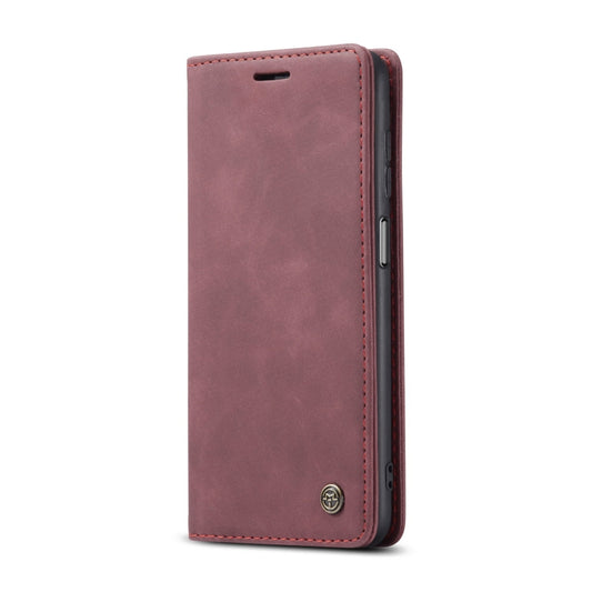 For Samsung Galaxy A32 5G CaseMe 013 Multifunctional Horizontal Flip Leather Case with Holder & Card Slot & Wallet(Wine Red) by CaseMe