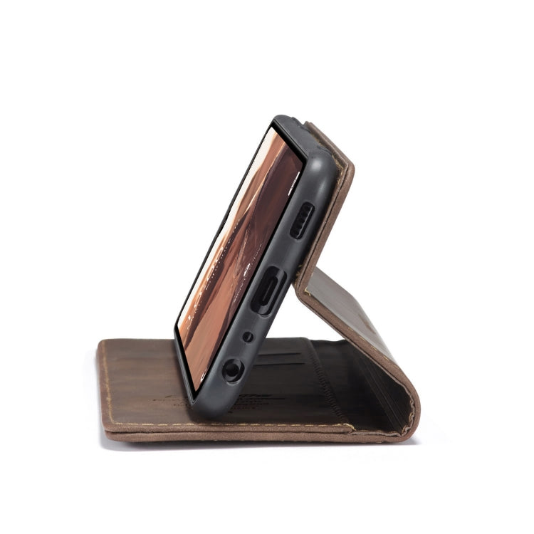 For Samsung Galaxy A32 5G CaseMe 013 Multifunctional Horizontal Flip Leather Case with Holder & Card Slot & Wallet(Coffee) - Galaxy Phone Cases by CaseMe | Online Shopping UK | buy2fix