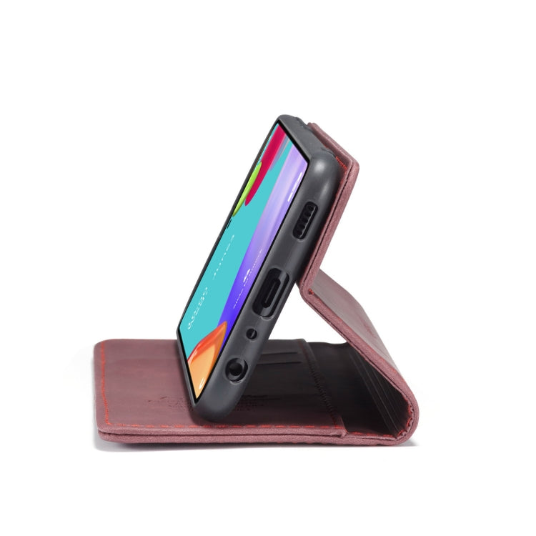For Samsung Galaxy A52 5G / 4G CaseMe 013 Multifunctional Horizontal Flip Leather Case with Holder & Card Slot & Wallet(Wine Red) - Galaxy Phone Cases by CaseMe | Online Shopping UK | buy2fix