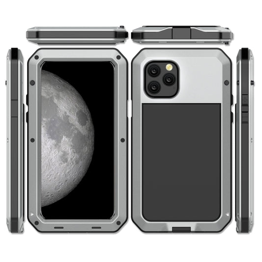 For iPhone 11 Pro Metal Armor Triple Proofing Protective Case(Silver) - iPhone 11 Pro Cases by buy2fix | Online Shopping UK | buy2fix