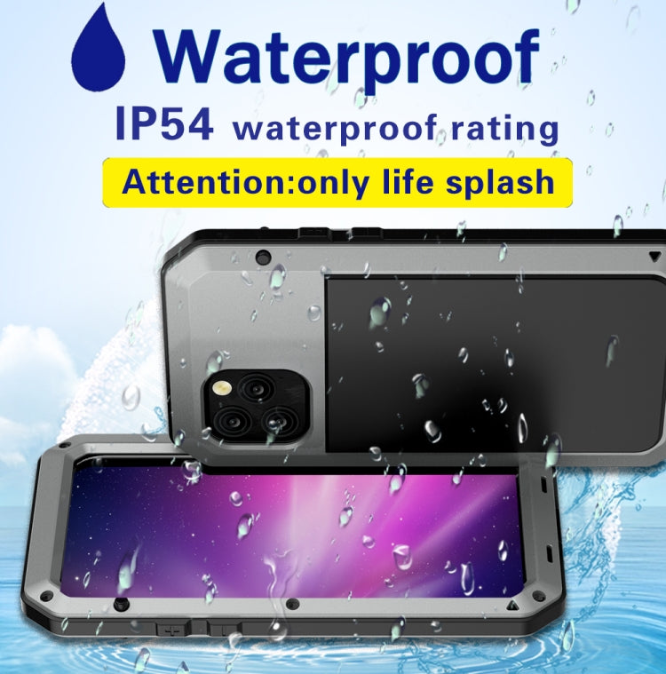 For iPhone 11 Pro Metal Armor Triple Proofing Protective Case(Silver) - iPhone 11 Pro Cases by buy2fix | Online Shopping UK | buy2fix
