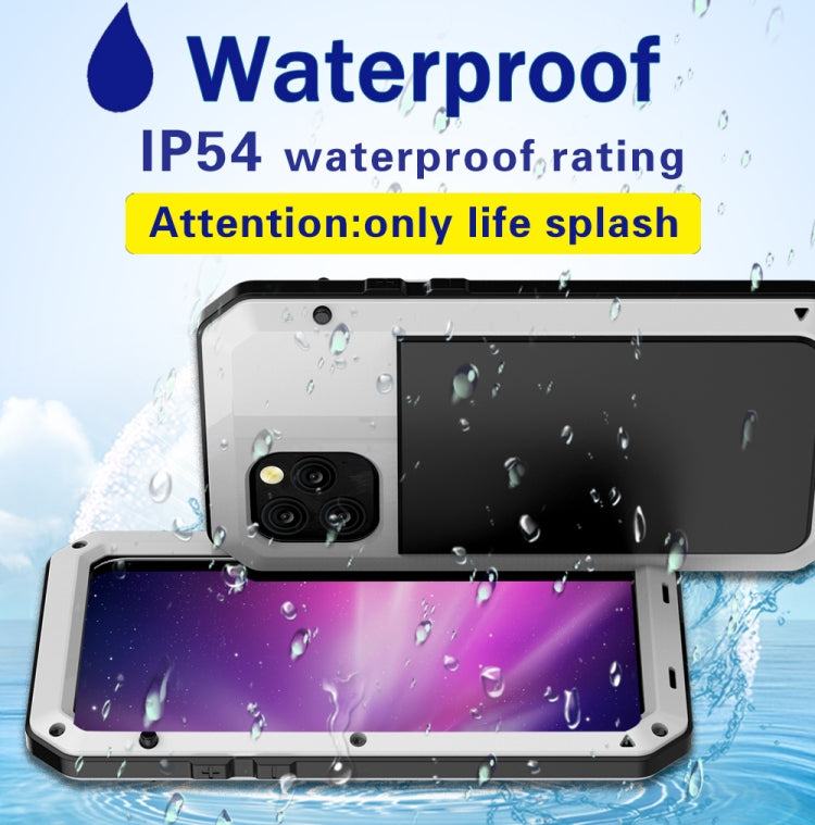 For iPhone 11 Pro Metal Armor Triple Proofing Protective Case(White) - iPhone 11 Pro Cases by buy2fix | Online Shopping UK | buy2fix