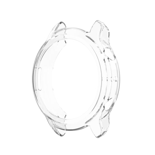 For TicWatch Pro 3 / Pro 3 Lite Half Coverage Hollowed TPU Protective Case(Transparent White) by buy2fix