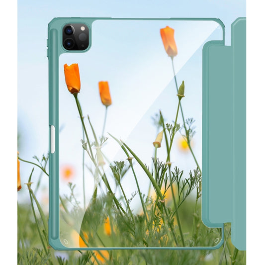 For iPad Pro 11 2022 / 2021 / 2020 Mutural Pinyue Series PC + TPU Horizontal Flip Leather Tablet Case with Holder & Pen Slot & Sleep / Wake-up Function(Sky Blue) - iPad Pro 11 (2022/2021) Cases by Mutural | Online Shopping UK | buy2fix