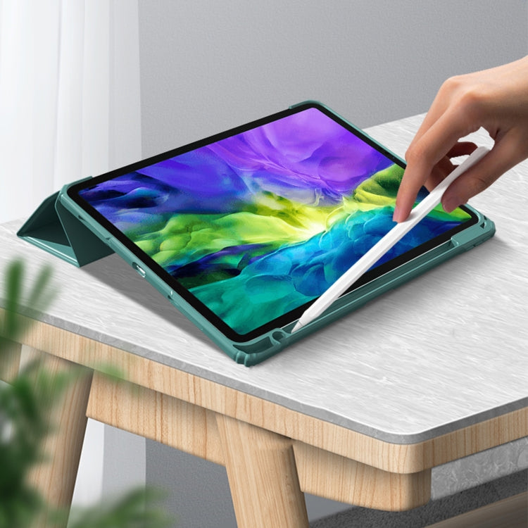 For iPad Pro 11 2022 / 2021 / 2020 Mutural Pinyue Series PC + TPU Horizontal Flip Leather Tablet Case with Holder & Pen Slot & Sleep / Wake-up Function(Sky Blue) - iPad Pro 11 (2022/2021) Cases by Mutural | Online Shopping UK | buy2fix