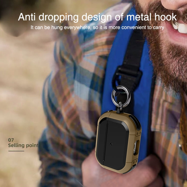 Wireless Earphones Shockproof Thunder Mecha TPU Protective Case For AirPods Pro(Green) - For AirPods Pro by buy2fix | Online Shopping UK | buy2fix
