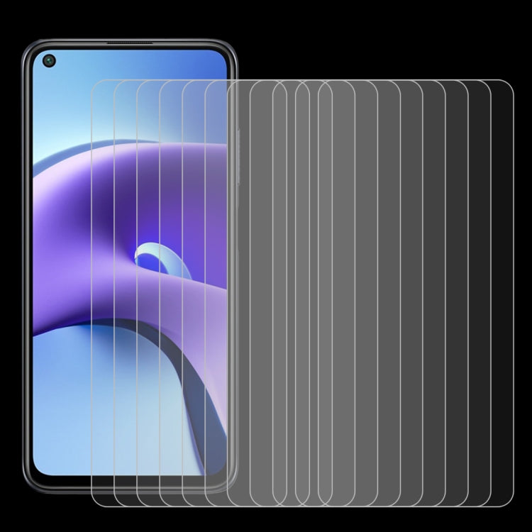 For Xiaomi Redmi Note 9T 10 PCS 0.26mm 9H 2.5D Tempered Glass Film by buy2fix