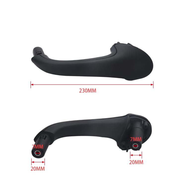2 PCS A5310 Car Front Side Inside Door Handle 20381015/651 for Mercedes Benz C Class W203 - Door Handles by buy2fix | Online Shopping UK | buy2fix