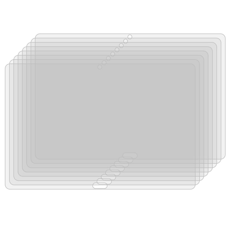 For Huaei Mediapad M5 Lite 10.1 inch 50 PCS Matte Paperfeel Screen Protector - Others by buy2fix | Online Shopping UK | buy2fix