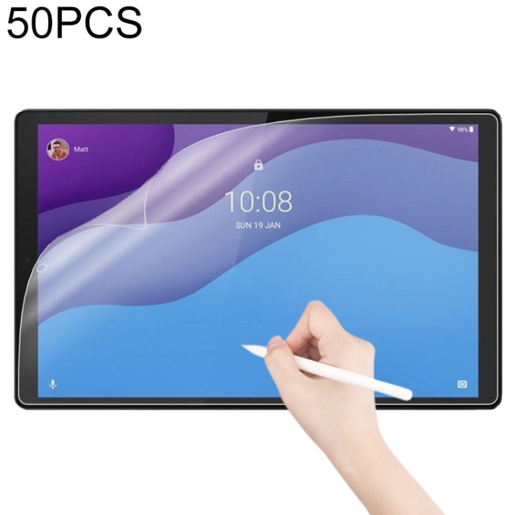 For Lenovo M10 HD (X306) 50 PCS Matte Paperfeel Screen Protector - Others by buy2fix | Online Shopping UK | buy2fix
