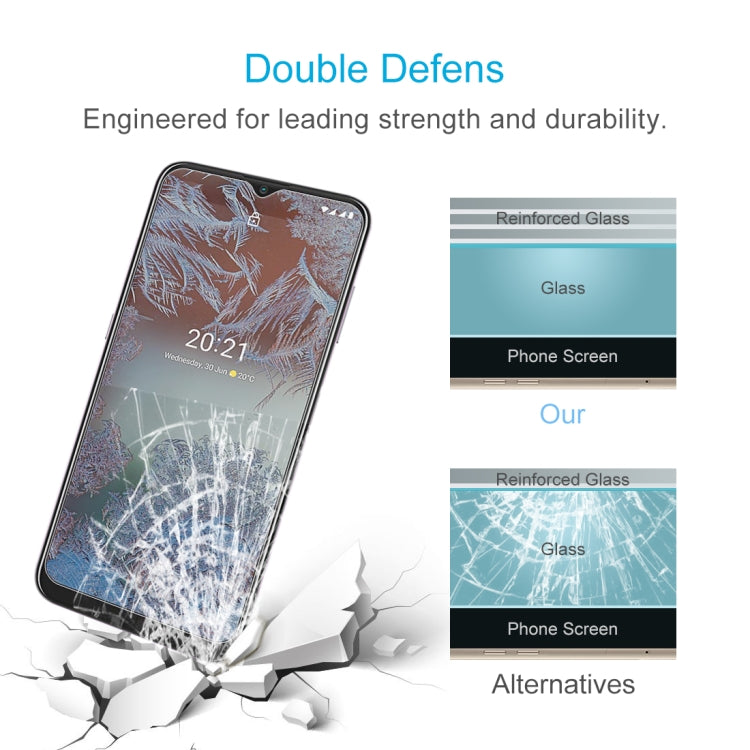 For Nokia G10 10 PCS 0.26mm 9H 2.5D Tempered Glass Film - Nokia Tempered Glass by buy2fix | Online Shopping UK | buy2fix