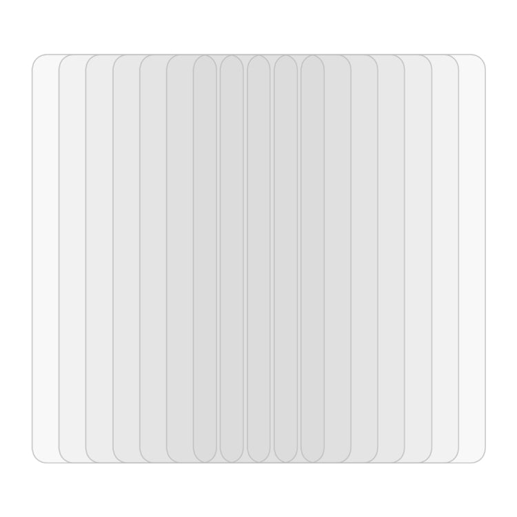 For vivo X60 10 PCS 0.26mm 9H 2.5D Tempered Glass Film - Others by buy2fix | Online Shopping UK | buy2fix