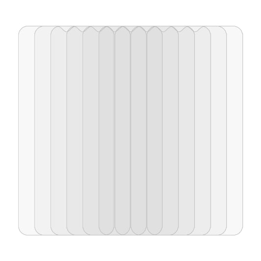 For vivo Y72 5G / Y02 / Y02s / Y35 5G / iQOO Z7i / Y11 2023 / Y02A / Y02t 10 PCS 0.26mm 9H 2.5D Tempered Glass Film by buy2fix