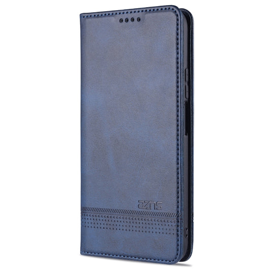 For Huawei Enjoy 20 SE 4G AZNS Magnetic Calf Texture Horizontal Flip Leather Case with Card Slots & Holder & Wallet(Dark Blue) - Huawei Cases by AZNS | Online Shopping UK | buy2fix
