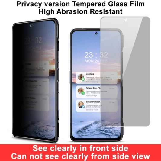 For Xiaomi BlackShark 4 / 4 Pro IMAK HD Anti-spy Tempered Glass Protective Film by imak